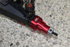 Aluminum Rear Knuckle Arm For Losi 1:8 LMT 4WD Solid Axle Monster Truck LOS04022 / LMT Mega Truck Brushless LOS04024 / LMT Grave Digger / Son-uva Digger LOS04021 Upgrades - 10Pc Set Red