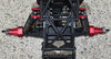 Aluminum Rear Knuckle Arm For Losi 1:8 LMT 4WD Solid Axle Monster Truck LOS04022 / LMT Mega Truck Brushless LOS04024 / LMT Grave Digger / Son-uva Digger LOS04021 Upgrades - 10Pc Set Red