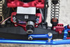Losi 1/8 LMT 4WD Solid Axle Monster Truck Upgrade Parts Aluminum Servo Mount - 12Pc Set Black