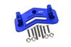 Losi 1/8 LMT 4WD Solid Axle Monster Truck Upgrade Parts Aluminum Servo Mount - 12Pc Set Blue