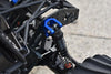 Aluminum Front Or Rear Shock Mount For Losi 1:8 LMT 4WD Solid Axle Monster Truck LOS04022 / LMT Mega Truck Brushless LOS04024 / LMT Grave Digger / Son-uva Digger LOS04021 Upgrades - 2Pc Set Blue