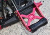 Aluminum Rear Adjustable Wheelie For Losi 1:8 LMT 4WD Solid Axle Monster Truck LOS04022 / LMT Grave Digger / Son-uva Digger LOS04021 Upgrades - 5Pc Set Green