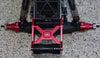 Aluminum Rear Adjustable Wheelie For Losi 1:8 LMT 4WD Solid Axle Monster Truck LOS04022 / LMT Grave Digger / Son-uva Digger LOS04021 Upgrades - 5Pc Set Green