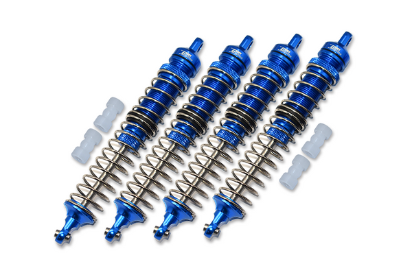 Losi 1/8 LMT 4WD Solid Axle Monster Truck LOS04022 Aluminum Upgrade Combo Set B (Front & Rear Adjustable Spring Dampers 130mm) - Blue