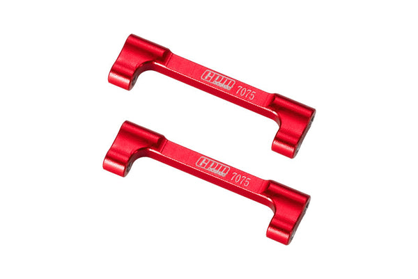 Aluminum 7075 Crossbar / Shock Mount For Losi 1/18 Mini LMT 4X4 Brushed Monster Truck RTR-LOS01026 Upgrade Parts - Red