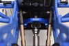 Aluminum 7075 Hoop Crossbar For Losi 1/18 Mini LMT 4X4 Brushed Monster Truck RTR-LOS01026 Upgrade Parts - Blue