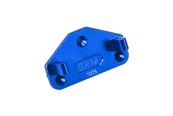 Aluminum 7075 Servo Plate For Losi 1/18 Mini LMT 4X4 Brushed Monster Truck RTR-LOS01026 Upgrade Parts - Blue