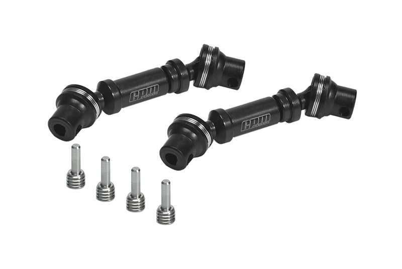 Medium Carbon Steel Front+Rear Center Driveshafts For Losi 1/18 Mini LMT 4X4 Brushed Monster Truck RTR-LOS01026 Upgrade Parts 