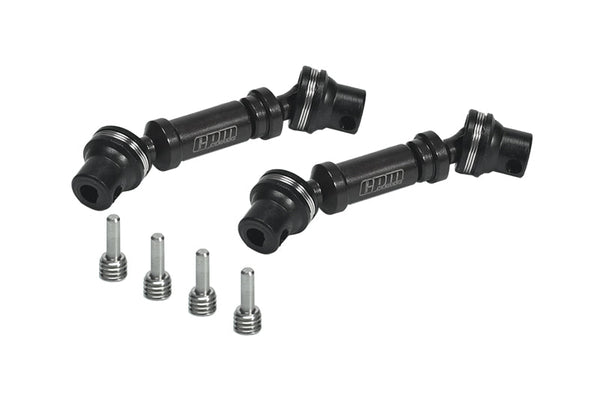 Medium Carbon Steel Front+Rear Center Driveshafts For Losi 1/18 Mini LMT 4X4 Brushed Monster Truck RTR-LOS01026 Upgrade Parts 