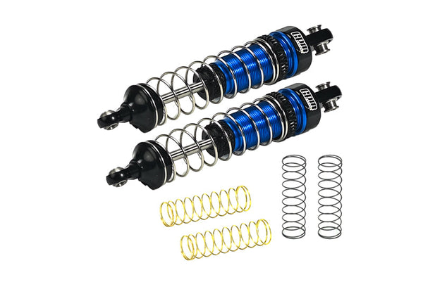 Aluminum 6061 Front Or Rear Shocks For Losi 1/18 Mini LMT 4X4 Brushed Monster Truck RTR-LOS01026 Upgrade Parts - Blue