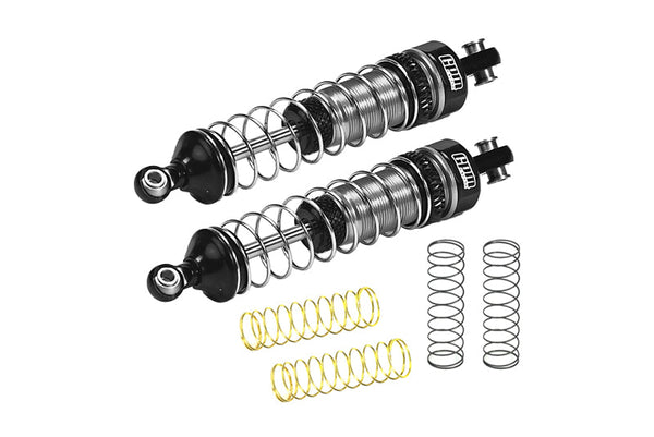 Aluminum 6061 Front Or Rear Shocks For Losi 1/18 Mini LMT 4X4 Brushed Monster Truck RTR-LOS01026 Upgrade Parts - Silver