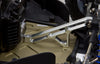 Team Losi 5ive-T Aluminum 7075 Rear Chassis Brace - 1Pc Silver