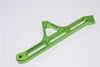 Team Losi 5ive-T Aluminum 7075 Rear Chassis Brace - 1Pc Green