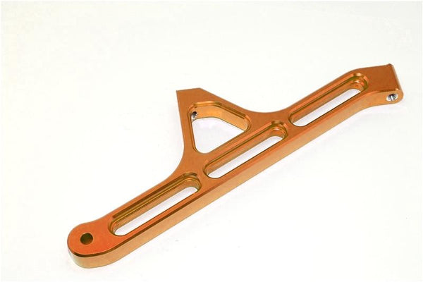 Team Losi 5ive-T Aluminum 7075 Rear Chassis Brace - 1Pc Orange