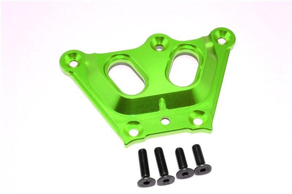 Team Losi 5ive-T Aluminum 7075 Front Top Chassis Brace - 1Pc Green