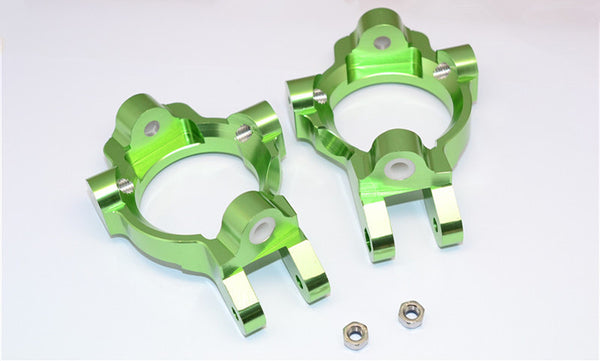 Team Losi 5ive-T Aluminum 7075 Front C-Hub - 1Pr Green