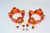 Team Losi 5ive-T Aluminum 7075 Front C-Hub - 1Pr Orange