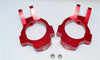 Team Losi 5ive-T Aluminum 7075 Front C-Hub - 1Pr Red