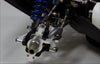 Team Losi 5ive-T Aluminum 7075 Front Knuckle Arm - 1Pr Red