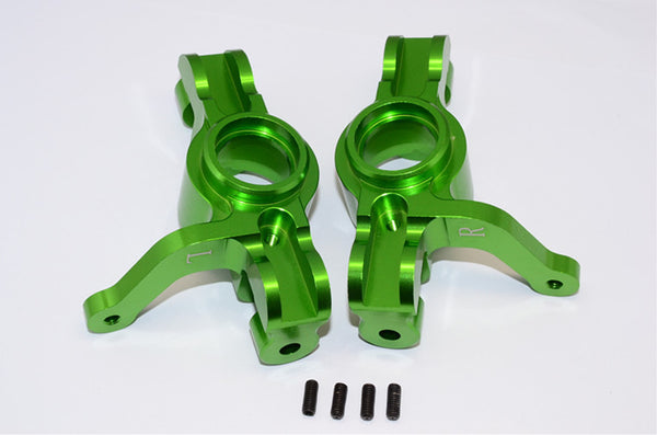 Team Losi 5ive-T Aluminum 7075 Front Knuckle Arm - 1Pr Green