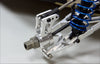 Team Losi 5ive-T Aluminum 7075 Rear Knuckle Arm - 1Pr Silver