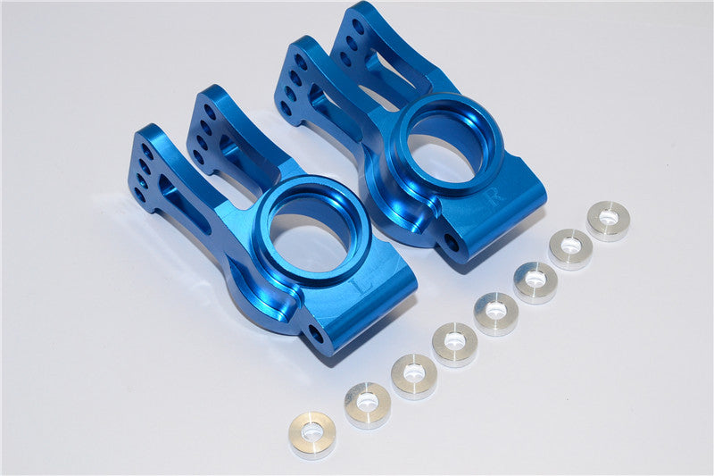 Team Losi 5ive-T Aluminum 7075 Rear Knuckle Arm - 1Pr Blue