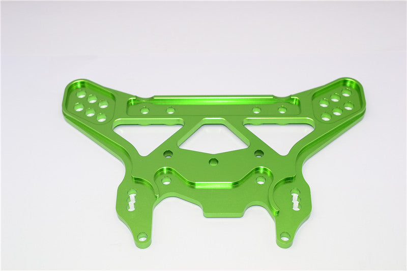 Team Losi 5ive-T Aluminum 7075 Rear Shock Tower - 1Pc Green