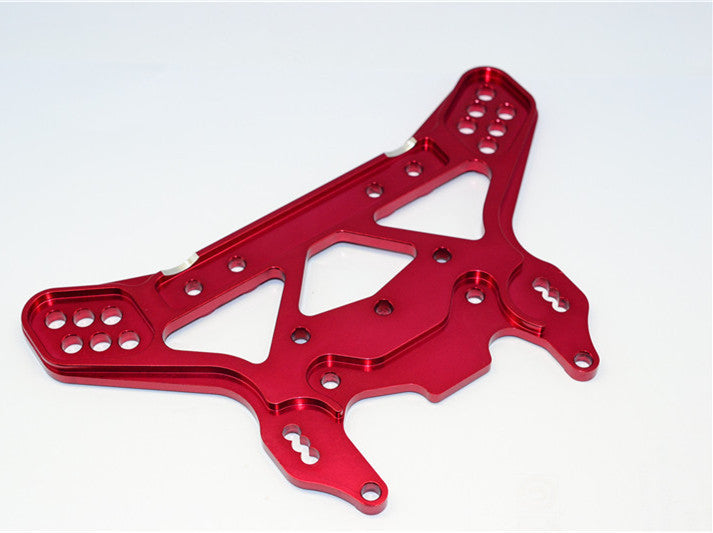 Team Losi 5ive-T Aluminum 7075 Rear Shock Tower - 1Pc Red