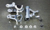 Team Losi 5ive-T Aluminum Steering Assembly - 3Pcs Set Gray Silver