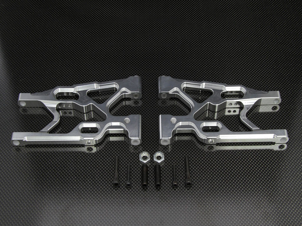 Team Losi 5ive-T Aluminum 7075 Rear Suspension Arm - 1Pr Silver