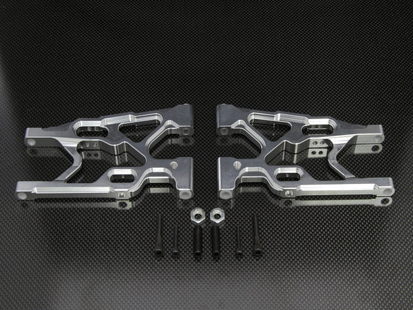 Team Losi 5ive-T Aluminum 7075 Rear Suspension Arm - 1Pr Silver