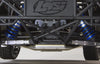 Team Losi 5ive-T Aluminum 7075 Rear Gear Box Protector - 1Pc Silver