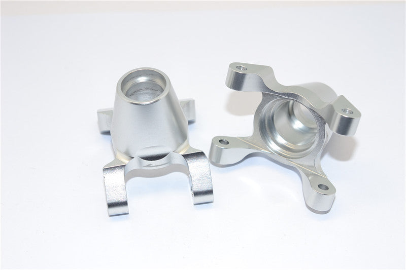 Team Losi LST2 & LST XXL Aluminum Rear Knuckle Arm - 1Pr Silver