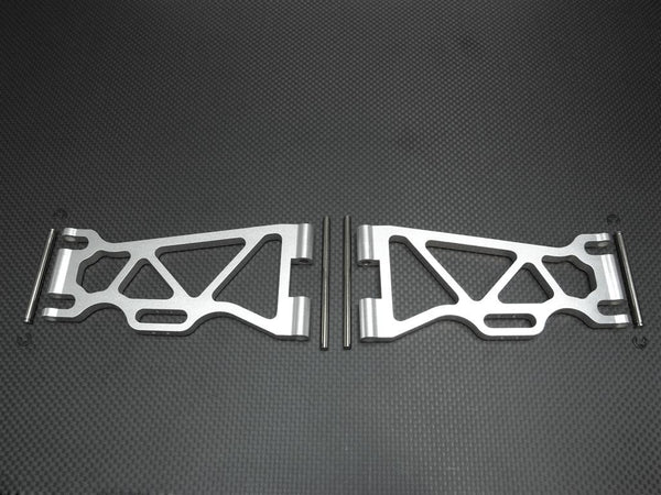 Team Losi LST2 & LST XXL Aluminum Front/Rear Lower Arm - 1Pr Silver