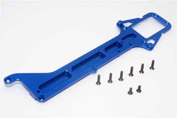 Traxxas Latrax Rally & LaTrax Teton Aluminum Upper Chassis - 1 Pc Set Blue