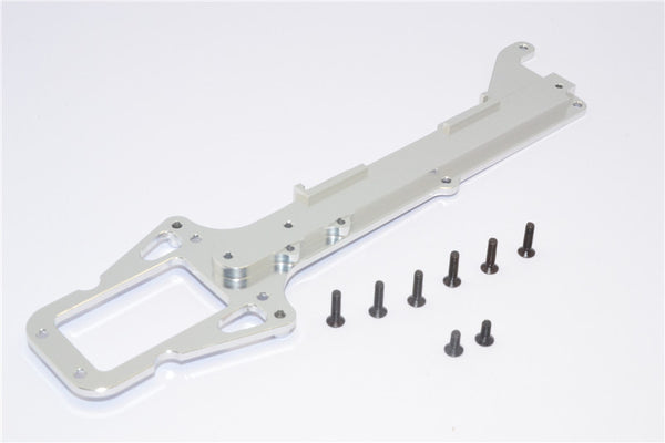 Traxxas Latrax Rally & LaTrax Teton Aluminum Upper Chassis - 1 Pc Set Silver