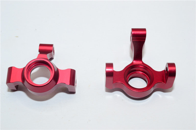 Traxxas LaTrax Rally / SST / Teton Aluminum Front Knuckle Arm - 1Pr Set Red