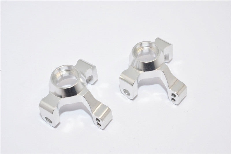 Traxxas LaTrax Rally / SST / Teton Aluminum Front Knuckle Arm - 1Pr Set Silver