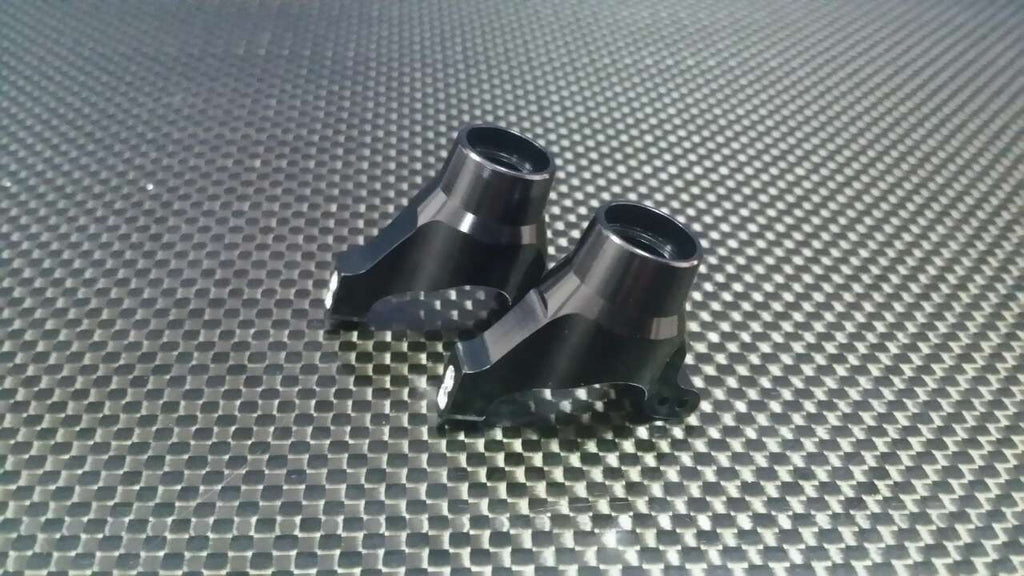 Traxxas LaTrax Rally / SST / Teton Aluminum Rear Knuckle Arm - 1Pr Set Black