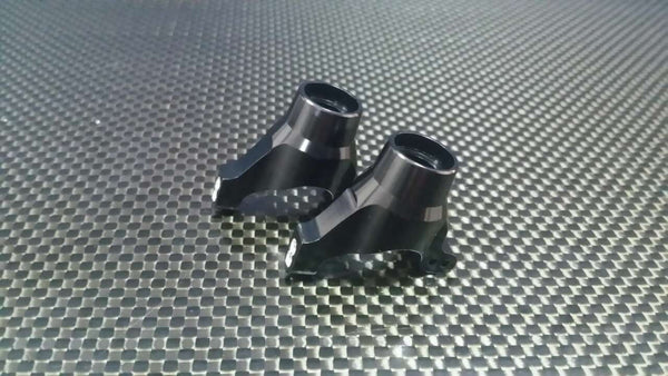 Traxxas LaTrax Rally / SST / Teton Aluminum Rear Knuckle Arm - 1Pr Set Black