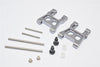 Traxxas Latrax Rally Aluminum Front/Rear Lower Arm - 1Pr Set Gray Silver
