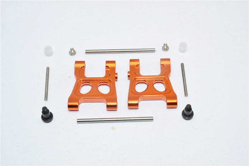 Traxxas Latrax Rally Aluminum Front/Rear Lower Arm - 1Pr Set Orange