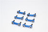 Traxxas Latrax Rally Aluminum Tie Rod (-0.5 Degree) - 6Pcs Set Blue