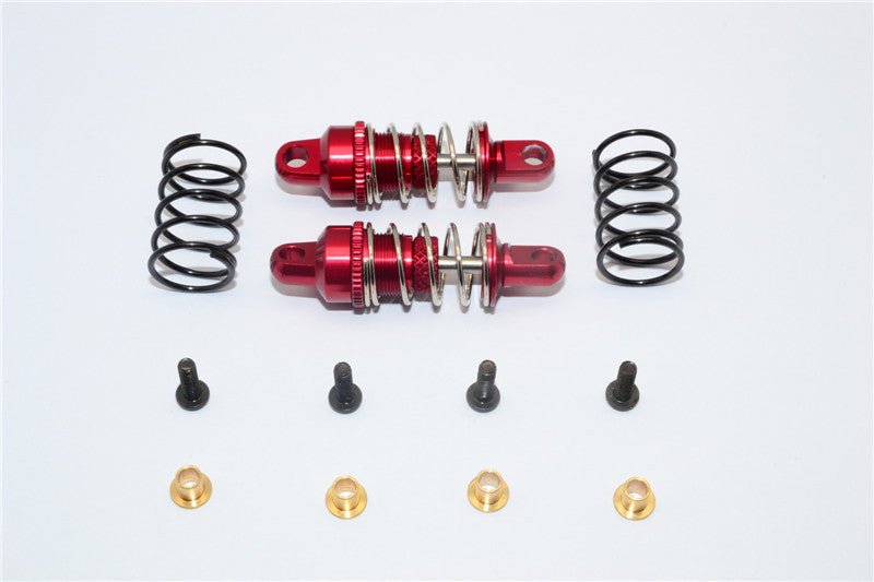 Traxxas Latrax Rally Aluminum Rear Adjustable Damper (34mm) - 1Pr Red