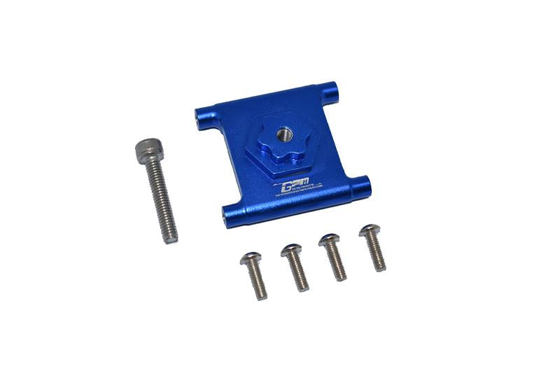 Losi 1/10 Lasernut U4 Tenacity LOS03028 Aluminium Spare Tire Mount - 6Pc Set Blue