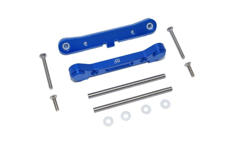 Losi 1/10 Lasernut U4 Tenacity LOS03028 Aluminum Rear Lower Suspension Mount - 12Pc Set Blue