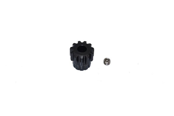 Losi 1/10 Lasernut U4 Tenacity LOS03028 Harden Steel 45# 11T Pinion Gear - 2Pc Set Black