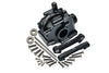 Losi 1:10 Lasernut U4 Tenacity LOS03028 / Tenacity DB Pro LOS03027V2 Upgrade Parts Aluminum Front Gear Box + Front Lower Suspension Mount - 26Pc Set Black