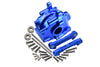 Losi 1:10 Lasernut U4 Tenacity LOS03028 / Tenacity DB Pro LOS03027V2 Upgrade Parts Aluminum Front Gear Box + Front Lower Suspension Mount - 26Pc Set Blue