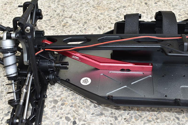 thumbnail image 2 of Losi Aluminum Front Chassis Brace For Tenacity SCT, Tenacity T, And Tenacity DB 2 of 11